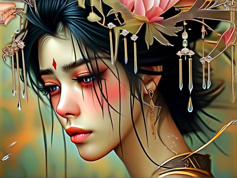 孙尚香脸红流口水流眼泪翻白眼绝美女子的复杂神态