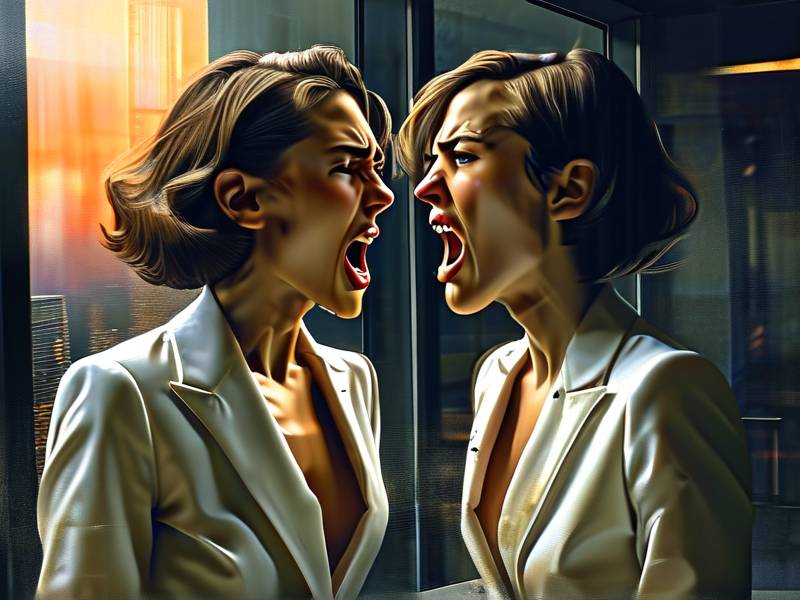 两个白领性感女人的惨叫